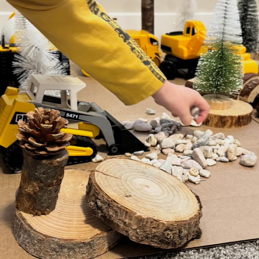 children playing with toys indoors